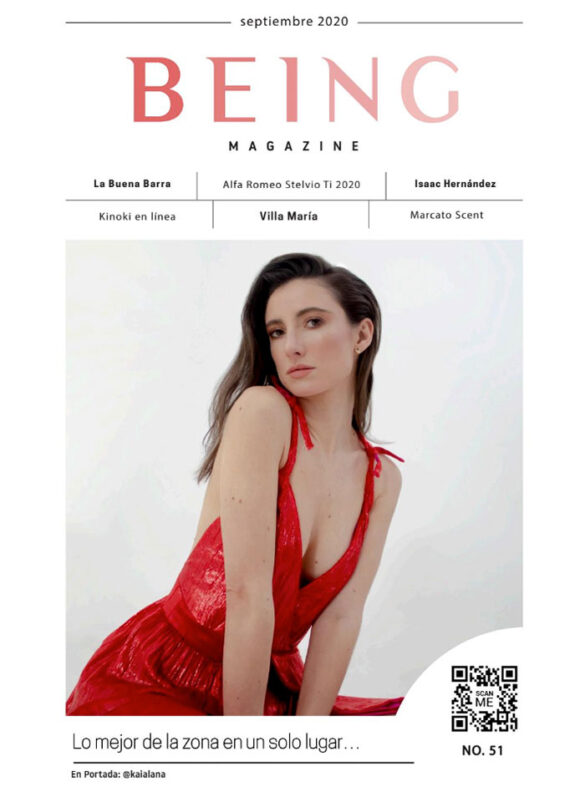 Nuestra Imagen Física con Presencia Digital, Revista Being Sept 2020